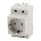 Розетка модульная для распределительных щитов