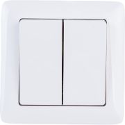 Выключатель 2-кл. СП Хит 6А IP20 250В бел. SE VS56-234-B