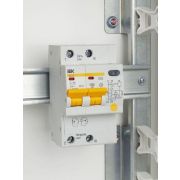 Выключатель автоматический дифференциального тока 2п C 25А 30мА тип AC 4.5кА АД-12 KARAT IEK MAD10-2-025-C-030