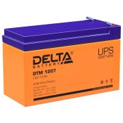 Аккумулятор UPS 12В 7.2А.ч DTM 1207 Delta 4614010050004