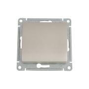 Переключатель перекрестный 1-кл. СП Glossa 10А IP20 (сх. 7) 10AX механизм платина SE GSL001271