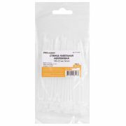 Хомут кабельный 100х2.5 нейл. бел. (уп.100шт) PROCONNECT 57-0100