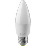 Лампа светодиодная 61 959 OLL-C37-10-230-2.7K-E27-FR 10Вт свеча 2700К тепл. бел. E27 1000лм 176-264В ОНЛАЙТ 61959