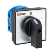 Переключатель кулачковый ПК-1-12 2П 25А «0-1» EKF pk-1-12-25