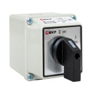 Переключатель кулачковый ПК-3-13 3П 16А «ВКЛ-ВЫКЛ» IP54 EKF pk-3-13-16