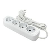 Удлинитель 4х5м с заземл. 16А IP20 Эксперт 3.0кВт ПВС 3х1 PROxima EKF UBA16-310-4-05