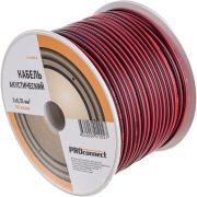 Провод ШВПМ 2х0.35 бухта К/Ч (м) PROCONNECT 01-6102-6