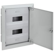 Щиток СП Тусо 24мод. с метал. двер. 430х325х103мм сер. Ruvinil 68124МС